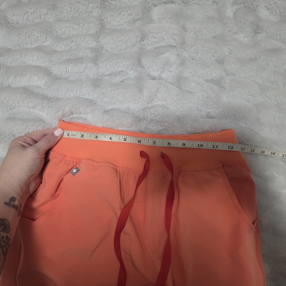 Figs Zamora NWT High Waisted Jogger Pants Spiced Cider Size XS/P - Picture 11 of 11